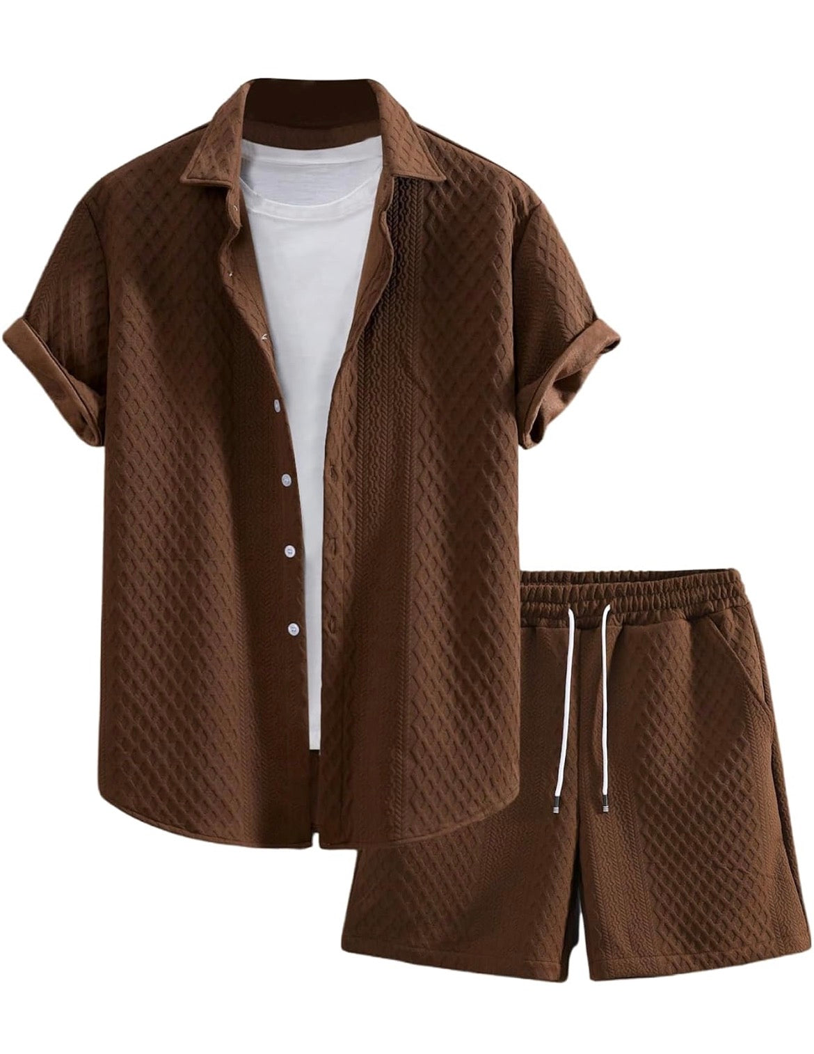 GORGLITTER Men's 2 Piece Outfit