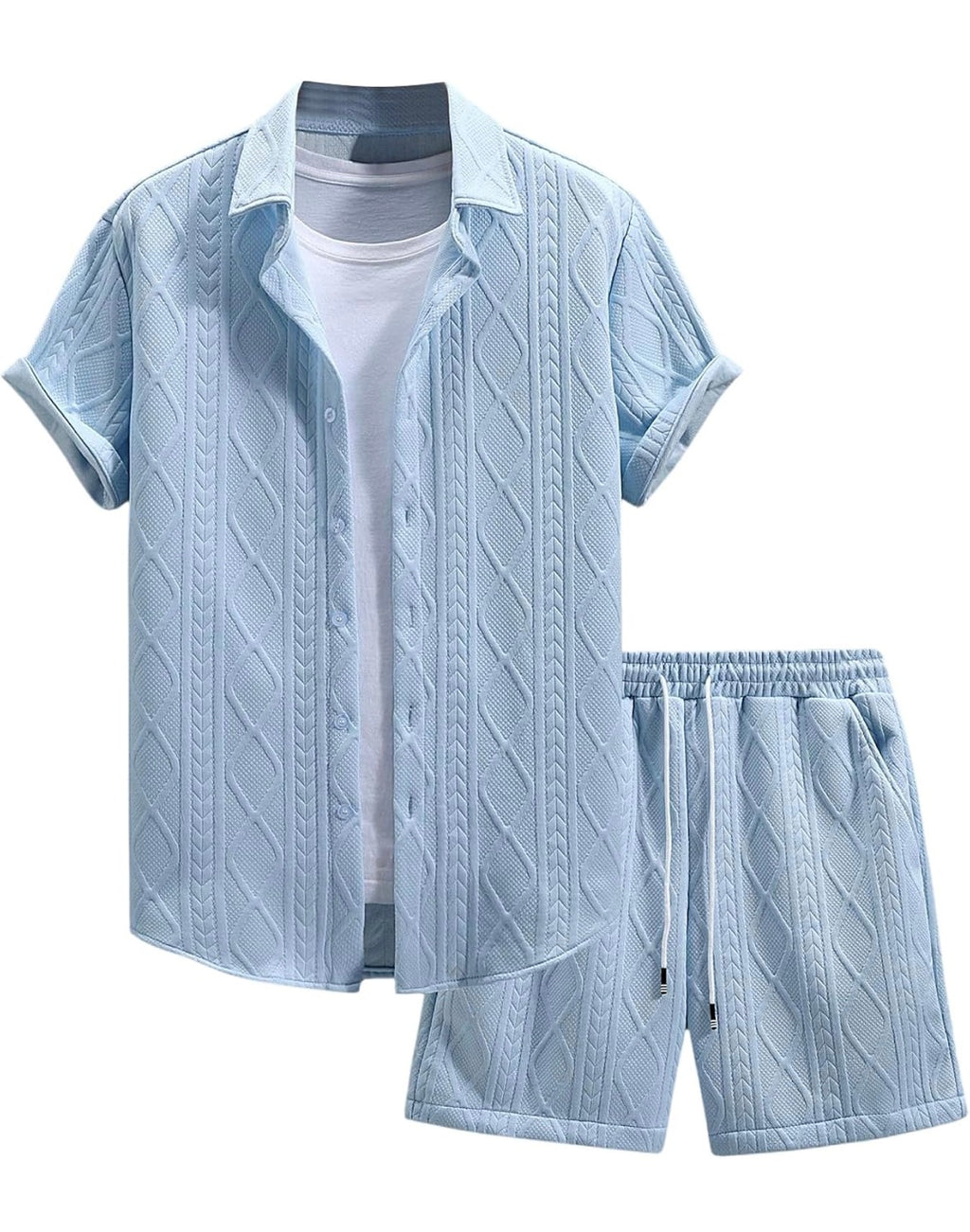 GORGLITTER Men's 2 Piece Outfit