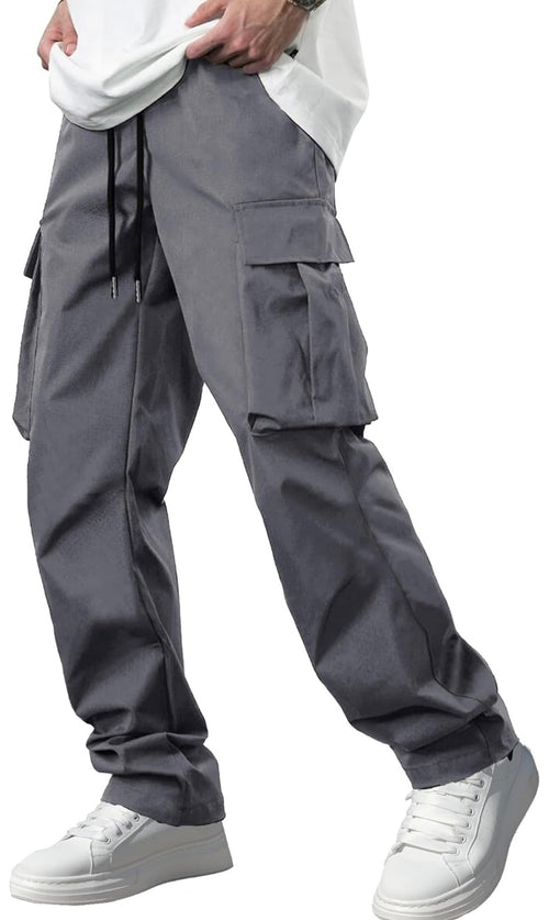 Comdecevis Men's Casual Cargo Pants