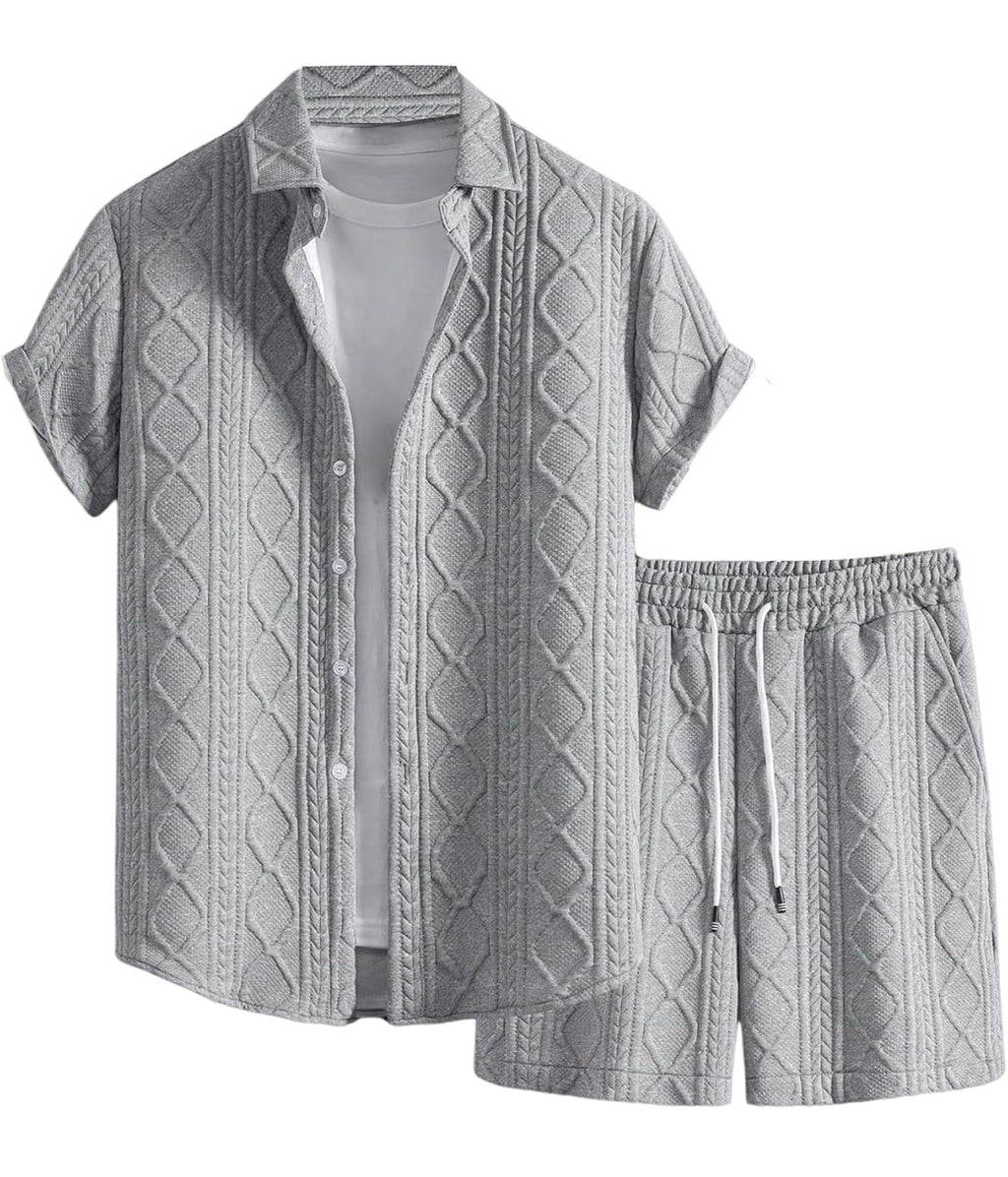 GORGLITTER Men's 2 Piece Outfit