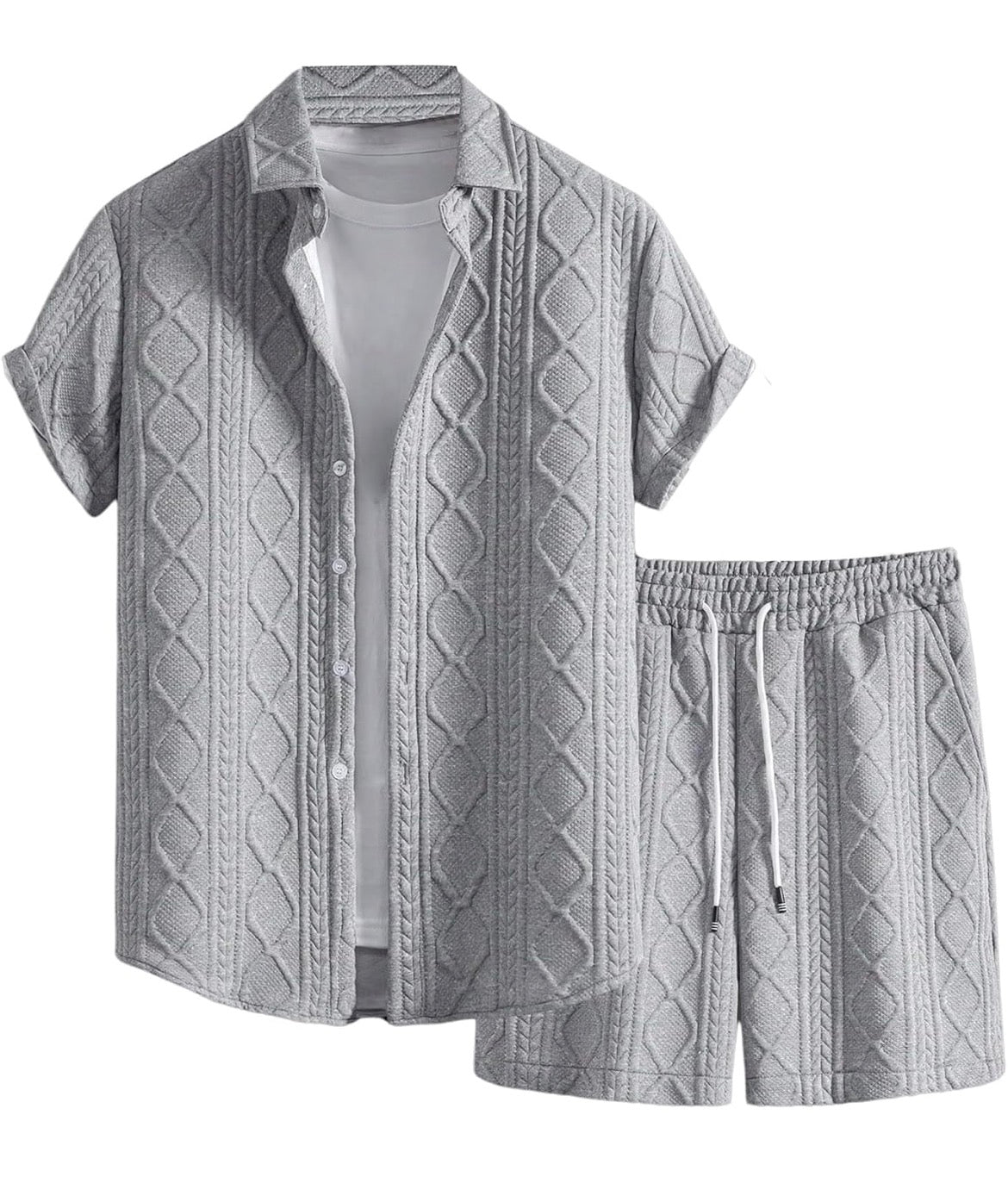 GORGLITTER Men's 2 Piece Outfit